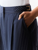 Calça Risca de Giz Midnight