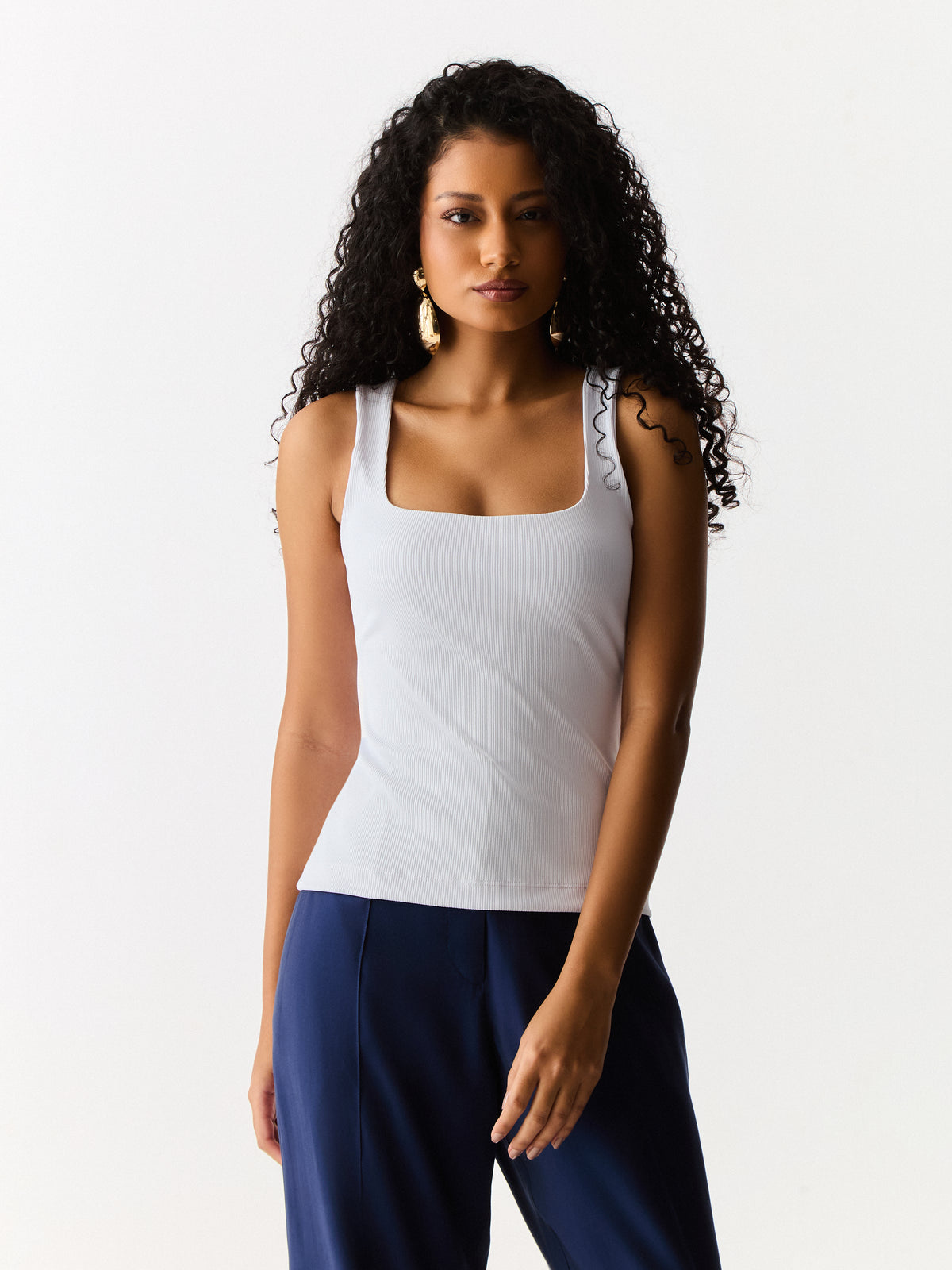 Regata Decote U Off White