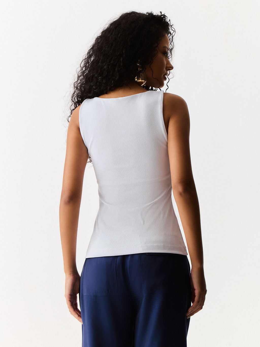 Regata Decote U Off White
