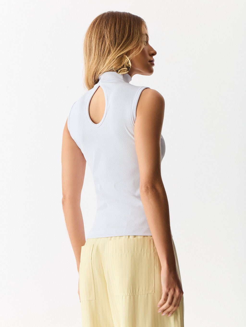 Regata Gola Alta Off White