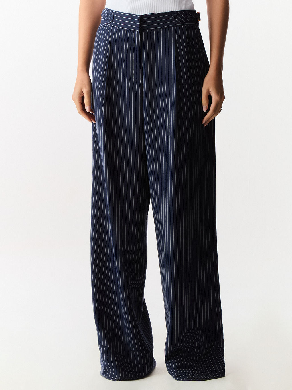Calça Risca de Giz Midnight